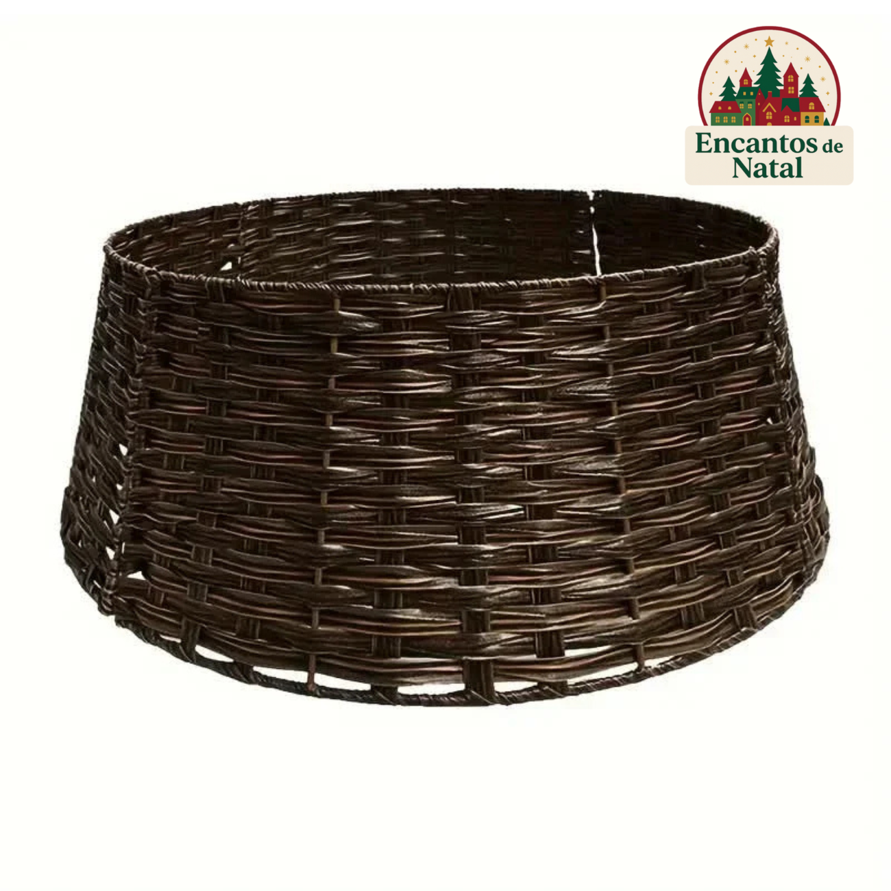 Saia Árvore de Natal Artesanal Tamanho: 60x40x25cm