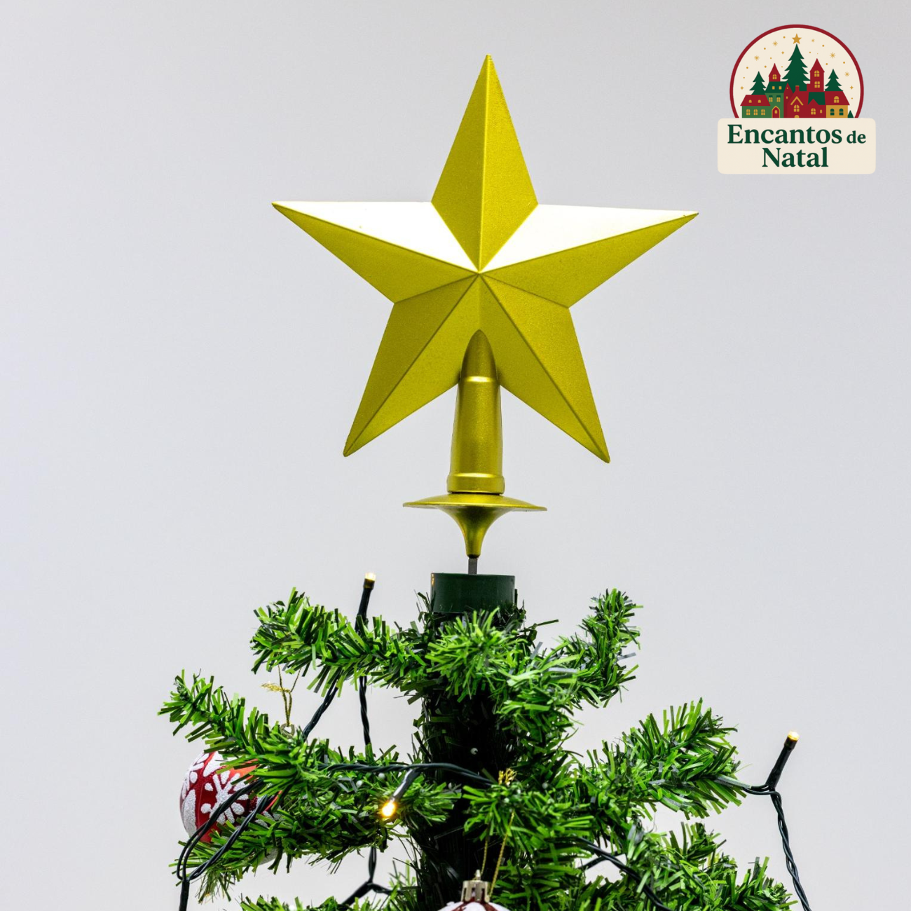 Árvore de Natal Grande, Base Guarda-Chuva com Neve, Iluminação, Música 190 x 115