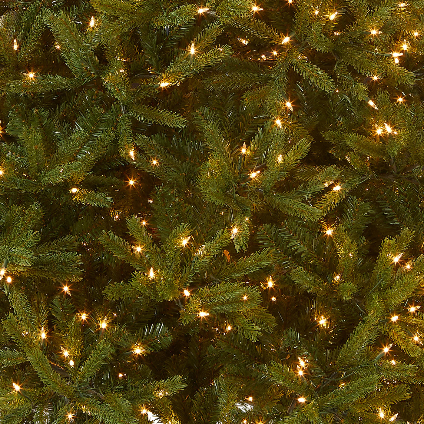 Árvore de Natal Alpine Balsam com Galhos Articulados, Suporte Metálico e Micro LEDs Coloridos Integrados