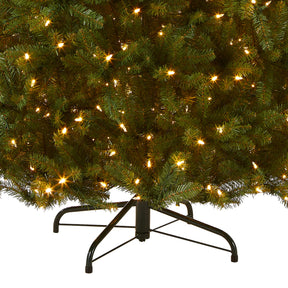 Árvore de Natal Verde Imperial Pine com Galhos Articulados, Suporte Metálico e Micro LEDs Embutidos
