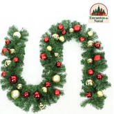 Festão de Natal Decorativo – 6 Metros de Brilho e Elegância para Sua Decoração Natalina 🎄