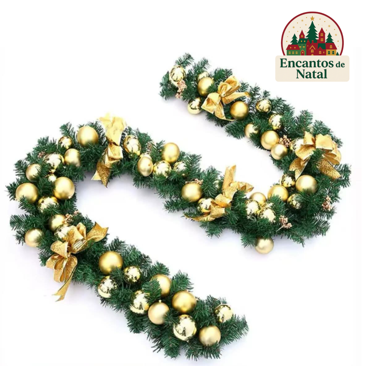 Festão de Natal Decorativo 6M