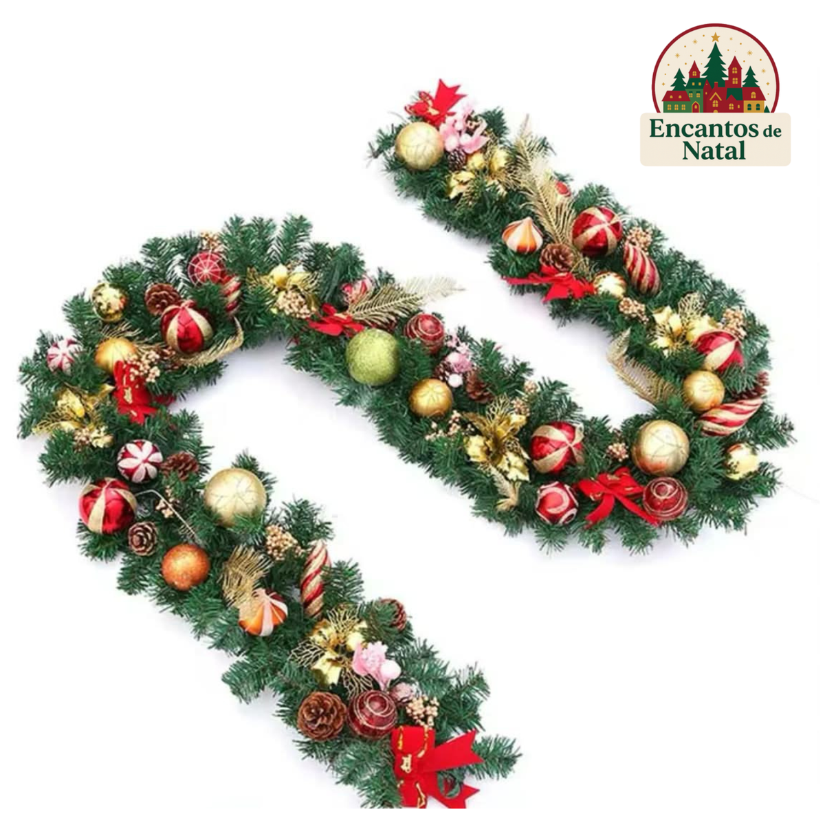 Festão de Natal Decorativo 6M