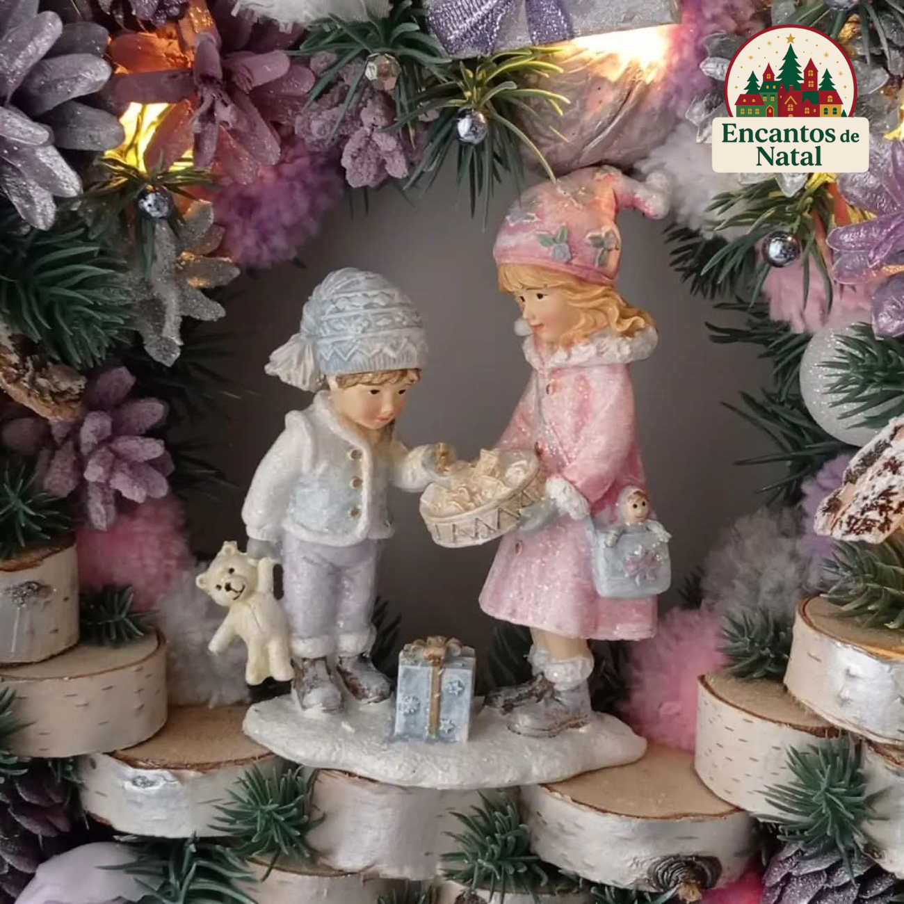 Guirlanda de Natal Luxo – 65cm