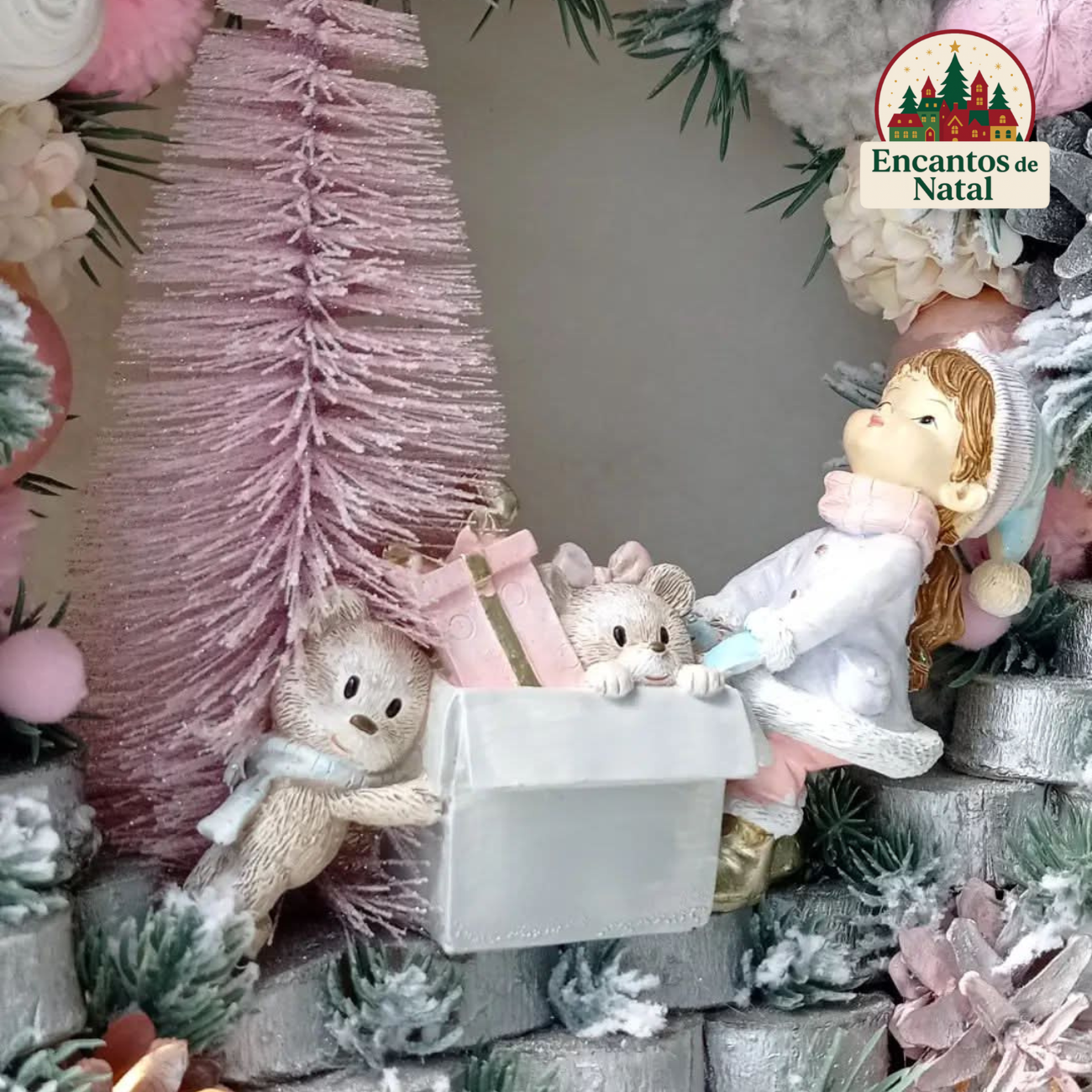 Guirlanda de Natal Luxo – 65cm