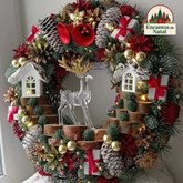 Guirlanda de Natal Luxo – 55cm