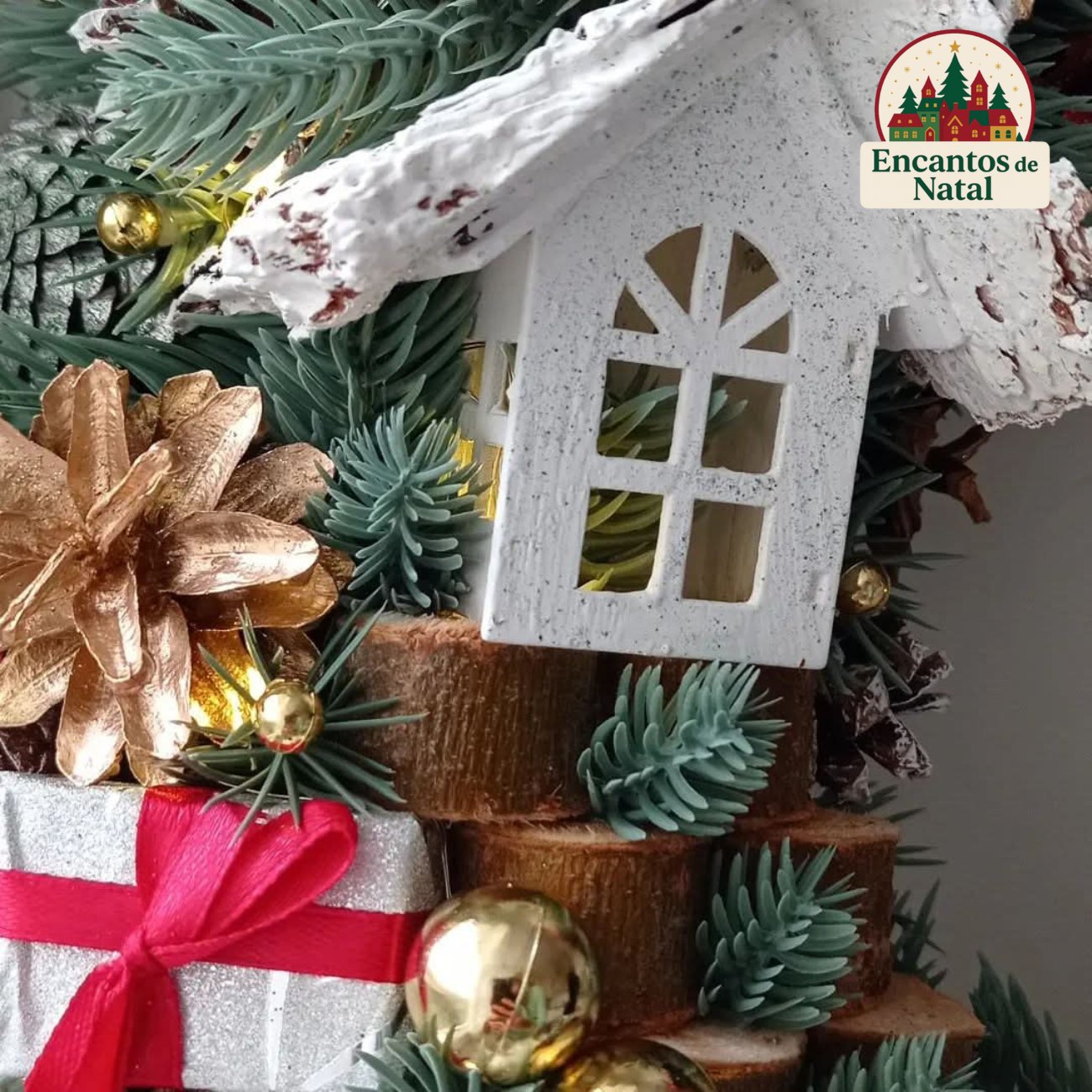 Guirlanda de Natal Luxo – 55cm