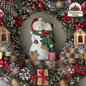 Guirlanda de Natal Luxo – 70cm