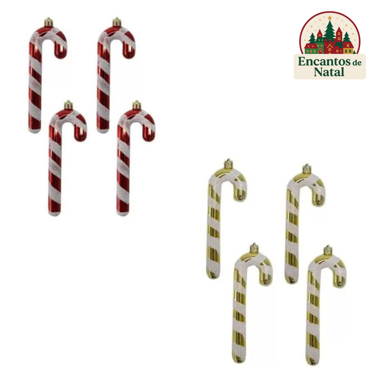 Kit 125 Enfeites de Natal com Bolinhas, Pendentes e Pisca-Pisca LED para Decoração de Árvore