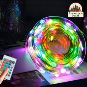 Rede de LED para Árvore de Natal – Brilho Uniforme e Praticidade