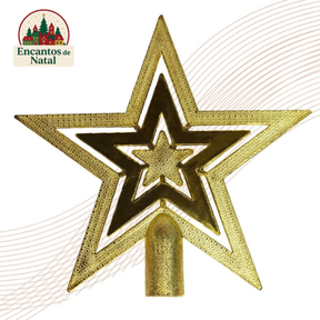 Kit 44 Enfeites de Natal – Bolas, Estrela, Festão e Cordão de Pérolas para Árvore Decorativa