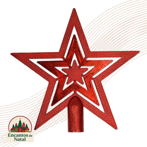 Kit 44 Enfeites de Natal – Bolas, Estrela, Festão e Cordão de Pérolas para Árvore Decorativa