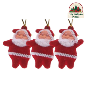 Kit 125 Enfeites de Natal com Bolinhas, Pendentes e Pisca-Pisca LED para Decoração de Árvore