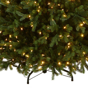 Árvore de Natal Verona Slim com Galhos Articulados, Suporte Metálico e Micro LEDs Embutidos